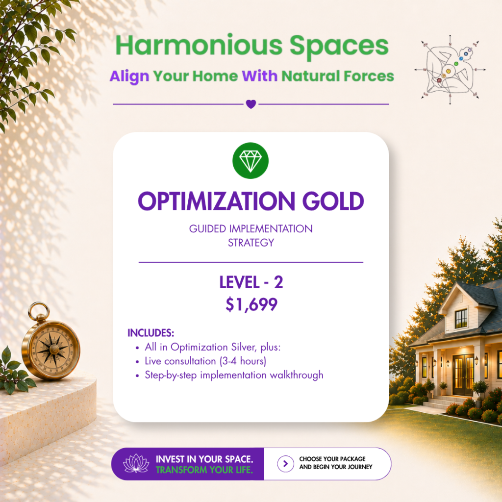 Harmonious spaces optimization gold