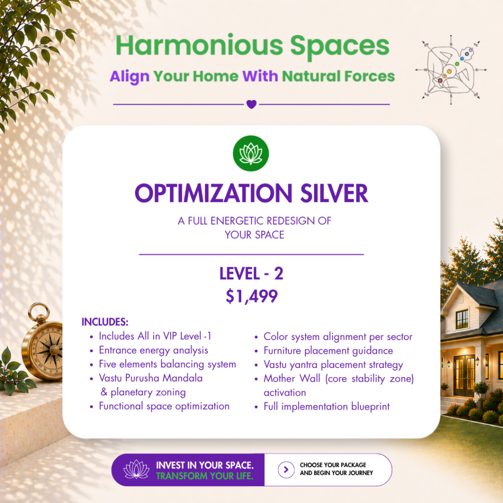 Harmonious spaces optimization silver